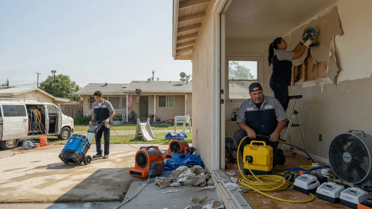 Water Damage Restoration in Liverpool, TX near me